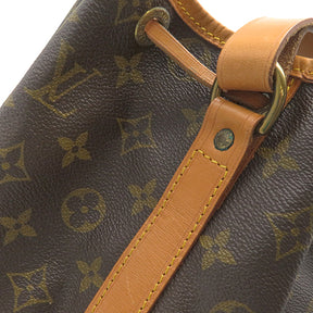 ルイヴィトン LOUIS VUITTON ノエ M42224 モノグラム モノグラムキャンバス ショルダーバッグ ゴールド金具 茶 肩掛け