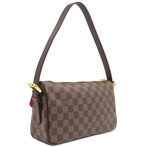 ルイヴィトン LOUIS VUITTON ラヴェッロ GM N60006 ダミエエベヌ ダミエキャンバス ショルダーバッグ ゴールド金具 茶