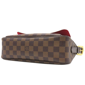 ルイヴィトン LOUIS VUITTON ラヴェッロ GM N60006 ダミエエベヌ ダミエキャンバス ショルダーバッグ ゴールド金具 茶