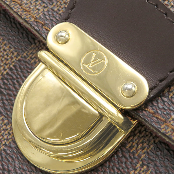 ルイヴィトン LOUIS VUITTON ラヴェッロ GM N60006 ダミエエベヌ ダミエキャンバス ショルダーバッグ ゴールド金具 茶