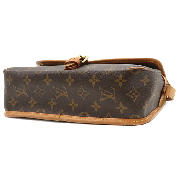 ルイヴィトン LOUIS VUITTON ソローニュ M42250 モノグラム モノグラムキャンバス ショルダーバッグ ゴールド金具 茶