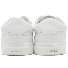 エルメス HERMES デイ H212257Z 90360 ホワイト カーフ #36 スニーカー ピンクゴールド金具