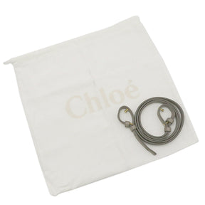 クロエ Chloe レザー CHC18AS105A1023W グレージュ レザー ショルダーバッグ ゴールド金具 ベージュ