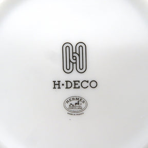 エルメス HERMES H DECO アッシュデコ マグカップ 37031P ホワイト 磁器 食器 新品 未使用 Hデコ 白