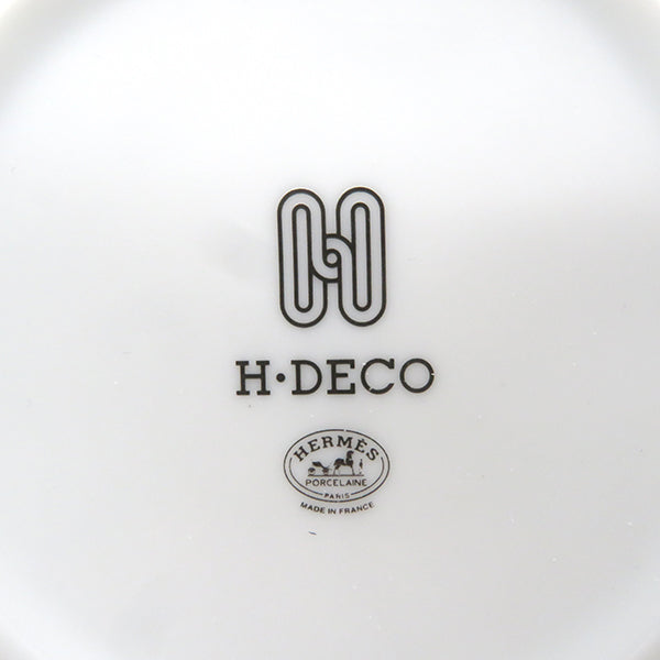 エルメス HERMES H DECO アッシュデコ マグカップ 37031P ホワイト 磁器 食器 新品 未使用 Hデコ 白