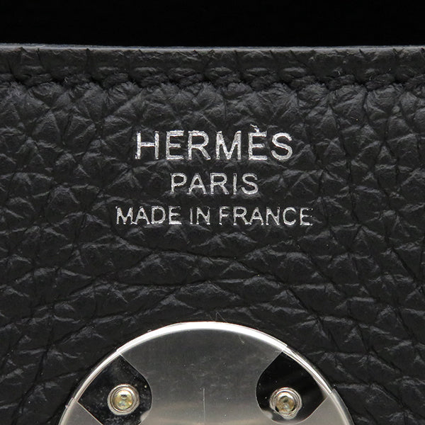 エルメス HERMES リンディ26 ブラック トリヨンクレマンス 2WAYバッグ シルバー金具 新品 未使用 黒