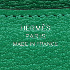 エルメス HERMES コンスタンス3 ミニ ミロワール ミント シェーブル ショルダーバッグ シルバー金具 緑