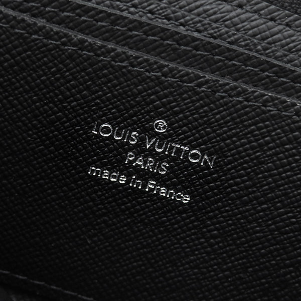 ルイヴィトン LOUIS VUITTON ジッピーコインパース N63076 ダミエグラフィット ダミエグラフィットキャンバス コインケース シルバー金具 黒 グレー 小銭入れ