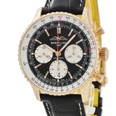 ブライトリング BREITLING ナビタイマー B01 クロノグラフ 43 RB0138211B1P1 RB0138 自動巻き メンズ K18RG無垢 黒 ブラック