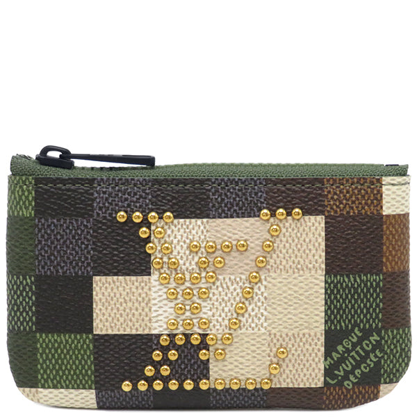 ルイヴィトン LOUIS VUITTON ポシェット クレ M83175 ダミエポップ ダミエポップキャンバス コインケース ブラック金具 キーチェーン付き 新品 未使用