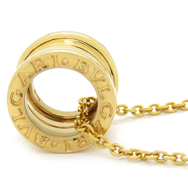 ブルガリ BVLGARI ビーゼロワン ネックレス 旧型 イエローゴールド K18YG ネックレス B-zero1 ペンダント 18K 750YG