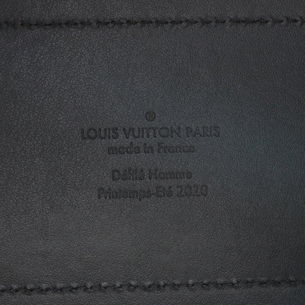 ルイヴィトン LOUIS VUITTON ソフトトランク M55932 ホログラム×ブラック レザー モノグラムプリズム ショルダーバッグ マットブラック金具 黒