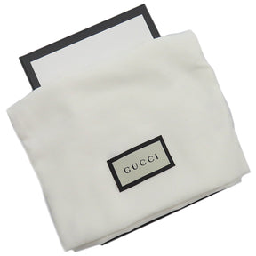 グッチ GUCCI ダブルG 443125 ブラック レザー 二つ折り財布 ヴィンテージ金具 黒 キルティング