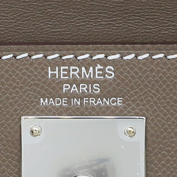 エルメス HERMES ケリーエラン エトゥープ ヴォ―マダム 2WAYバッグ シルバー金具 新品 未使用 グレージュ クラッチ