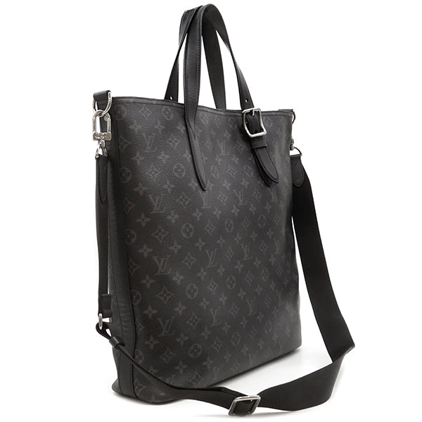 ルイヴィトン LOUIS VUITTON アポロ M43421 モノグラムエクリプス モノグラムエクリプスキャンバス 2WAYバッグ シルバー金具 黒 グレー