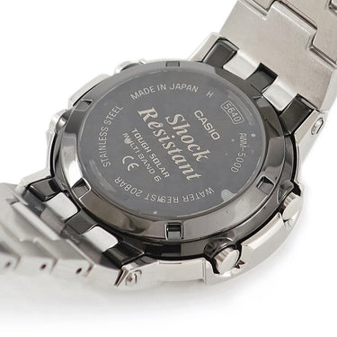 腕時計 カシオ CASIO G-SHOCK フルメタル AWM-500D-1ADR クオーツ メンズ 未使用 タフソーラー 電波時計 耐衝撃 防水 シルバー
