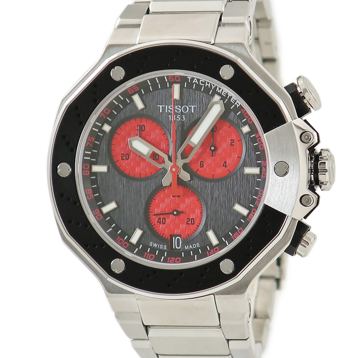 ティソ TISSOT T-レース マルク マルケス リミテッドエディション T1414171105100 クオーツ メンズ レッド ブラック 限定