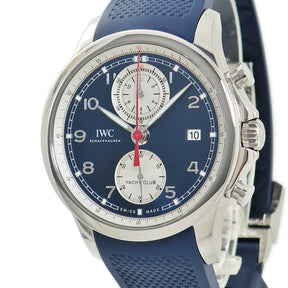 IWC IWC ポルトギーゼ ヨットクラブ クロノグラフ IW390507 自動巻き メンズ フライバック ブルー アラビア