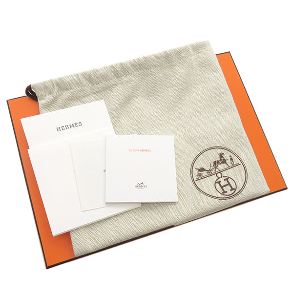 エルメス HERMES リンディ ミニ 20 ヴェルソ モーヴペール×ゴールド スイフト ショルダーバッグ シルバー金具 新品 未使用 バイカラー