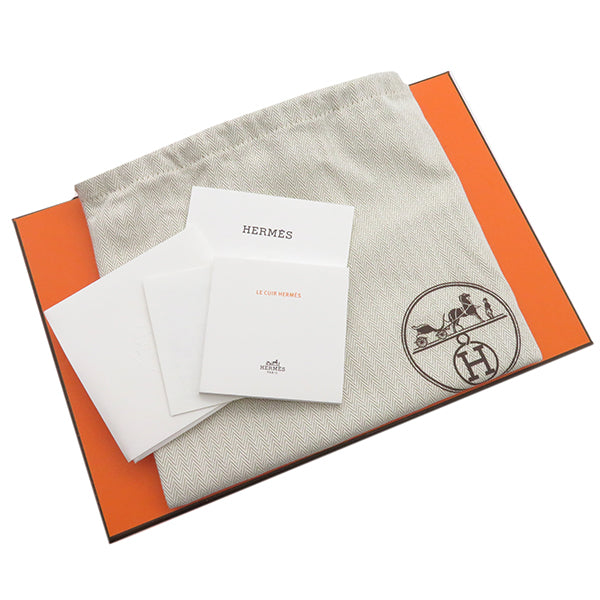 エルメス HERMES リンディ ミニ 20 ヴェルソ モーヴペール×ニューホワイト スイフト ショルダーバッグ シルバー金具 新品 未使用 バイカラー