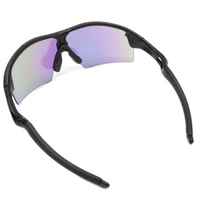 オークリー OAKLEY ラーダー XL 09-745 136 ブラック プラスチック サングラス グラデーション ミラーレンズ