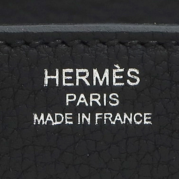 エルメス HERMES バーキン25 ブラック トゴ ハンドバッグ シルバー金具 新品 未使用 黒