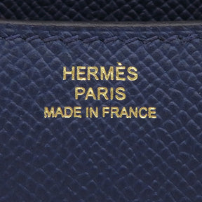 エルメス HERMES コンスタンス3 ミニ ミロワール ブルーネイビー ヴォーエプソン ショルダーバッグ ゴールド金具 新品 未使用 紺