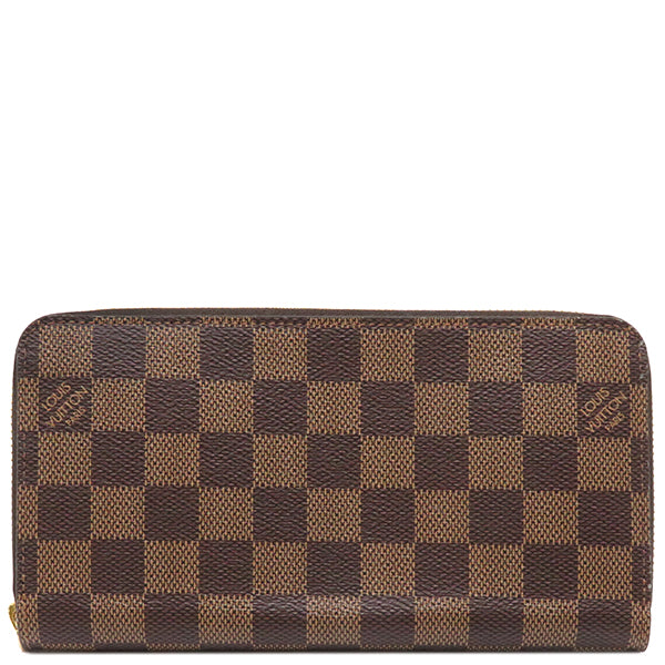 ルイヴィトン LOUIS VUITTON ジッピー ウォレット N41661 ダミエエベヌ ダミエキャンバス 長財布 ゴールド金具 新品 未使用 茶 ラウンドファスナー