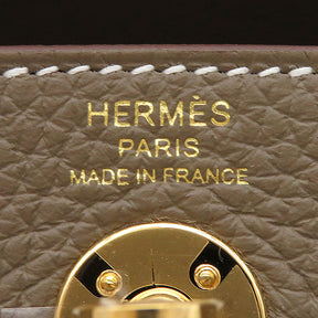 エルメス HERMES リンディ ミニ 20 エトゥープ トリヨンクレマンス ショルダーバッグ ゴールド金具 新品 未使用 グレージュ