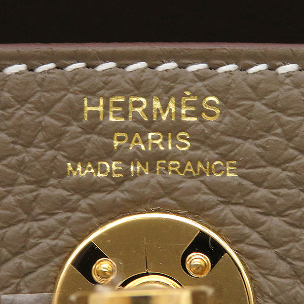 エルメス HERMES リンディ ミニ 20 エトゥープ トリヨンクレマンス ショルダーバッグ ゴールド金具 新品 未使用 グレージュ