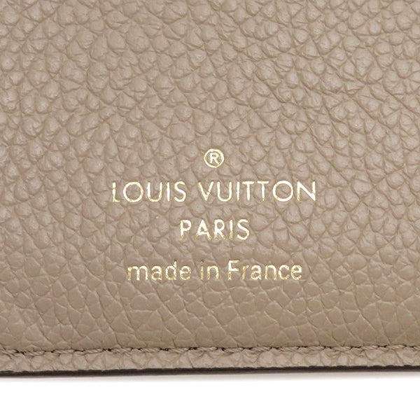 ルイヴィトン LOUIS VUITTON ポルトフォイユ クレア M80151 トゥルトレール モノグラムアンプラント 二つ折り財布 ゴールド金具