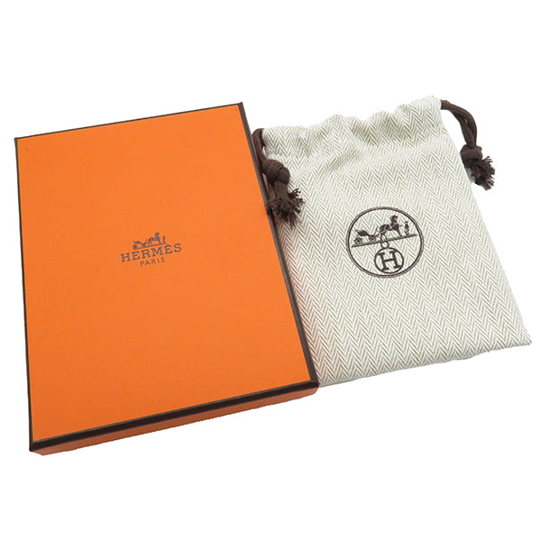 エルメス HERMES ポップアッシュ ミニ ペンダント ピンク×シルバー メタル ラッカー ネックレス シルバー金具 新品 未使用 Hモチーフ