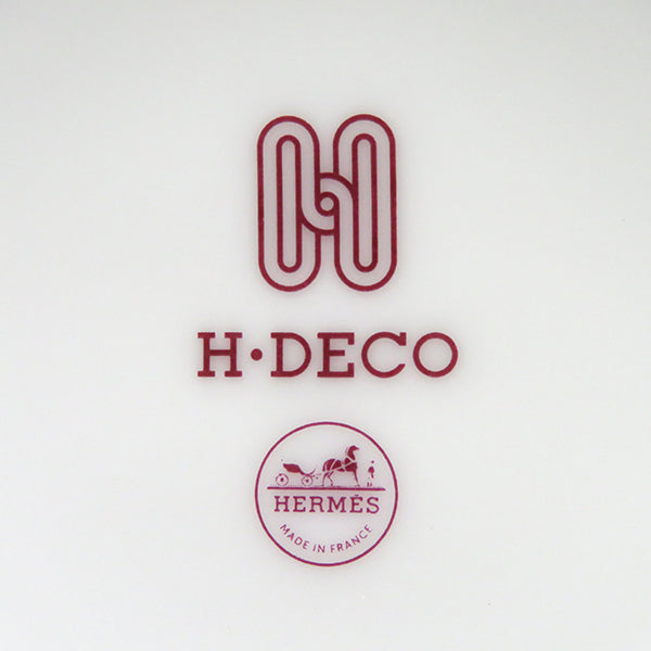 エルメス HERMES H DECO アッシュデコ マグカップ 41131P ルージュ 磁器 食器 新品 未使用 Hデコ 赤 ポーセリン