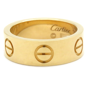 カルティエ Cartier ラブリング B4084645 イエローゴールド K18YG #45(JP5) リング 指輪 LOVE Ring 750 18K YG