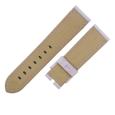 パネライ PANERAI ライラック クロコダイル 腕時計パーツ 未使用 純正 替え クロコ ベルト バンド ストラップ 22ｍｍ ライラック