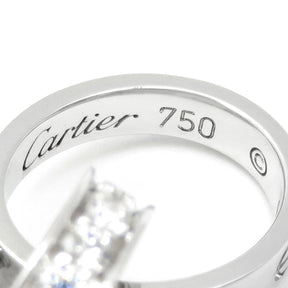 カルティエ Cartier ベビーラブ ダイヤ B7013700 ホワイトゴールド K18WG ダイヤモンド ネックレス 18金 750WG