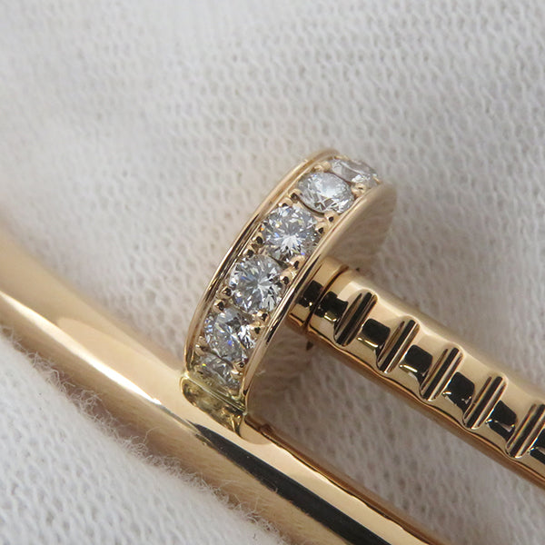 カルティエ Cartier ジュストアンクル B6048516 ピンクゴールド K18PG ダイヤモンド #16 ブレスレット Au750 JUSTE UN CLOU