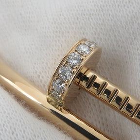 カルティエ Cartier ジュストアンクル B6048516 ピンクゴールド K18PG ダイヤモンド #16 ブレスレット Au750 JUSTE UN CLOU