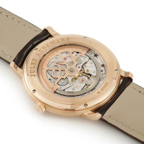 オーデマピゲ AUDEMARS PIGUET ジュール オーデマ エクストラ シン 15180OR.OO.A088CR.01 自動巻き メンズ K18PG無垢 シルバー