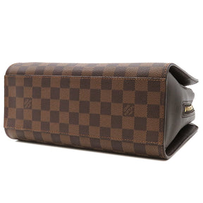 ルイヴィトン LOUIS VUITTON トリアナ N51155 ダミエエベヌ ダミエキャンバス ハンドバッグ ゴールド金具 茶