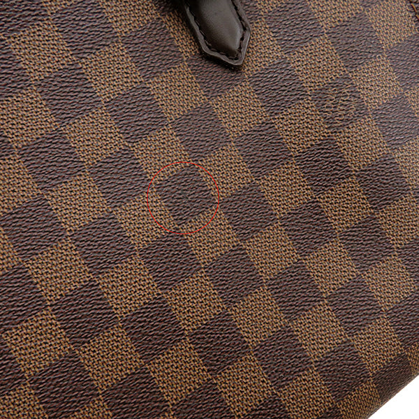 ルイヴィトン LOUIS VUITTON トリアナ N51155 ダミエエベヌ ダミエキャンバス ハンドバッグ ゴールド金具 茶