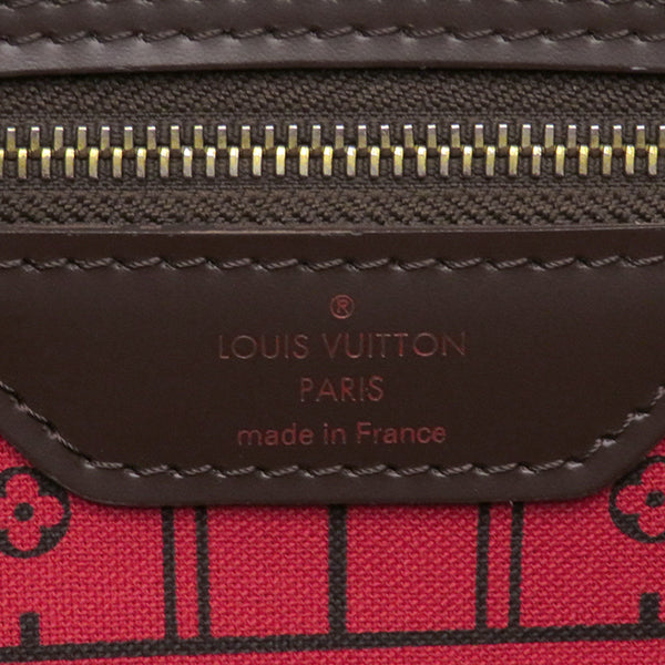 ルイヴィトン LOUIS VUITTON ネヴァーフル GM N51106 ダミエ ダミエキャンバス トートバッグ ゴールド金具 茶