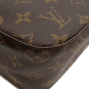 ルイヴィトン LOUIS VUITTON ルーピング MM M51146 モノグラム モノグラムキャンバス ハンドバッグ ゴールド金具 茶 ワンショルダーバッグ