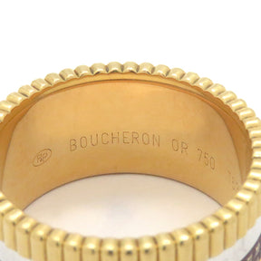 ブシュロン BOUCHERON キャトル クラシック ラージ JRG00257 4カラー K18YG K18PG K18WG ブラウンPVD #T63(JP23) リング 指輪 750 18K 22号