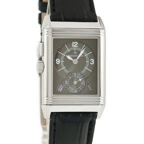 ジャガールクルト JAEGER LECOULTRE レベルソ デュオ Q2718410 272.8.54 手巻き メンズ ２タイム GMT デイ＆ナイト