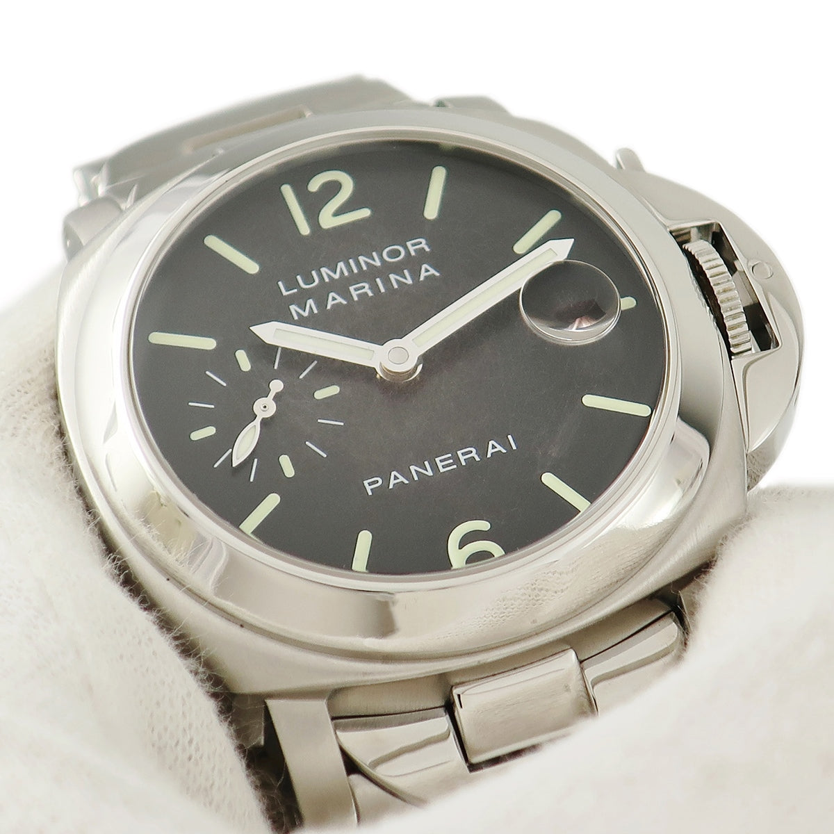 パネライ PANERAI ルミノール マリーナ 40mm PAM00050 D****/7000 自動巻き メンズ D番 黒 ブラック バー