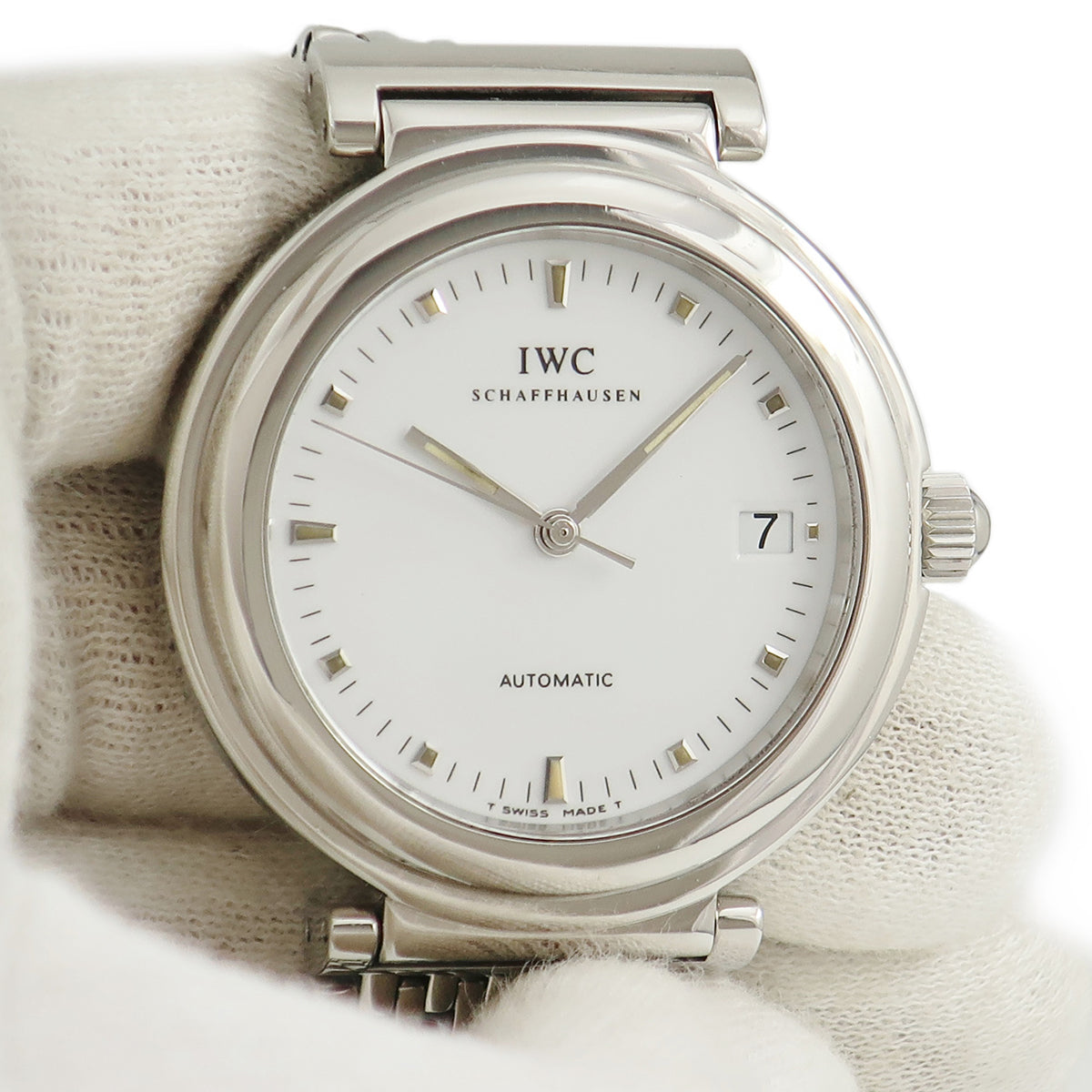 IWC IWC ダヴィンチ SL 3528-002 自動巻き メンズ ダ・ヴィンチ バー ホワイト デイト