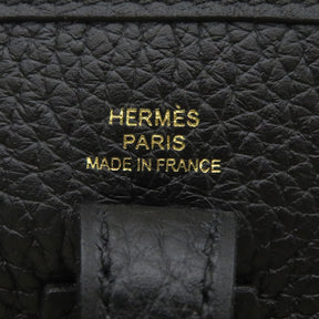 エルメス HERMES エヴリンTPM ブラック トリヨンクレマンス ショルダーバッグ ゴールド金具 黒