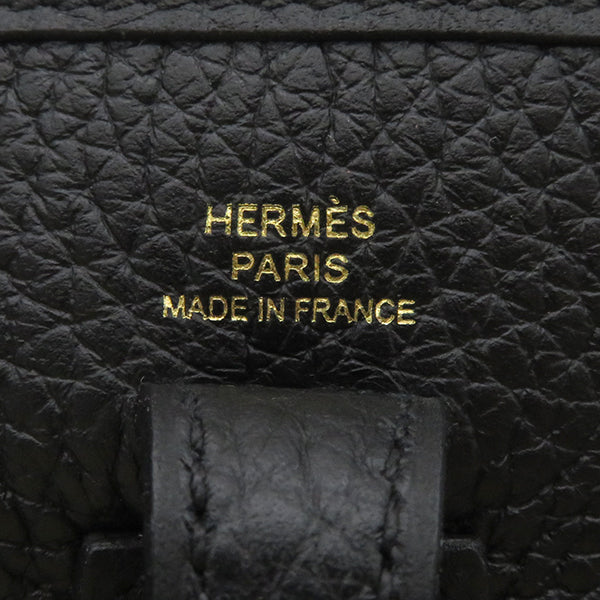 エルメス HERMES エヴリンTPM ブラック トリヨンクレマンス ショルダーバッグ ゴールド金具 黒