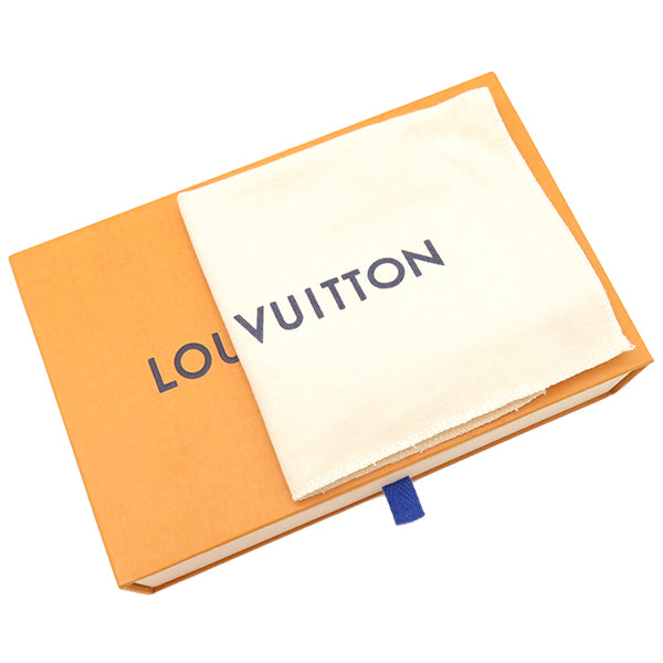 ルイヴィトン LOUIS VUITTON ジッピーオーガナイザー M67723 ブラック エピレザー 二つ折り財布 シルバー金具 黒 シュプリームコラボ Supreme